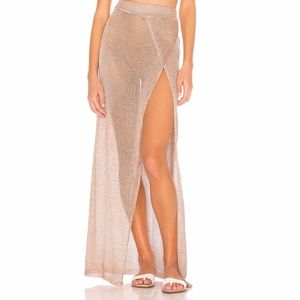 Superdown x Revolve Keva Wrap Maxi Skirt